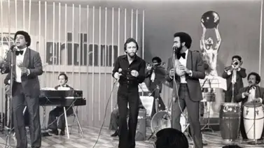 Rubén Blades y La Dimensión Latina en el Meridiano de Oro de 1979 Rubén Blades y La Dimensión Latina en el Meridiano de Oro de 1979