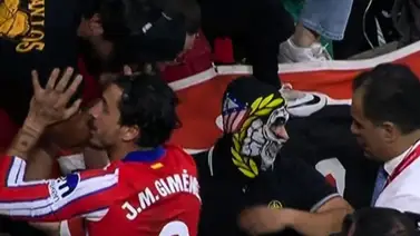 Jugadores del Atlético piden a los ultras el cese de agresiones a Courtois Jugadores del Atlético piden a los ultras el cese de agresiones a Courtois