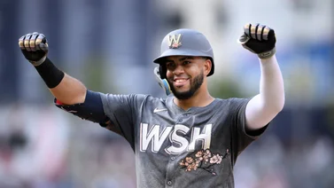 MLB: Luis García Jr cierra la temporada con cuadrangular ante Filadelfia (+Video)