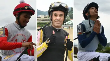 Se pone interesante el tercer meeting de jinetes con triple empate en la cima de La Rinconada Se pone interesante el tercer meeting de jinetes con triple empate en la cima de La Rinconada