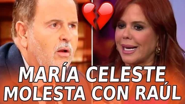María Celeste Arrarás hace pública su molestia con el "Gordo" Raúl de Molina 