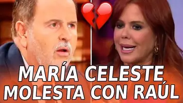 María Celeste Arrarás hace pública su molestia con el "Gordo" Raúl de Molina María Celeste Arrarás hace pública su molestia con el "Gordo" Raúl de Molina