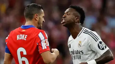 Vinicius Júnior y Koke en tensión durante El Derbi: "Dos Champions Tengo" Vinicius Júnior y Koke en tensión durante El Derbi: "Dos Champions Tengo"