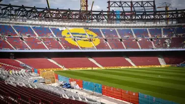 Denuncia a la vista: Guardia Urbana de Barcelona detuvo obras del Camp Nou Denuncia a la vista: Guardia Urbana de Barcelona detuvo obras del Camp Nou