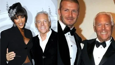 Celebridades lloran la muerte del diseñador Giorgio Armani 