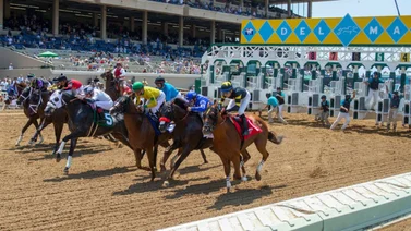 El linaje de Maxfield se impone en Del Mar: Su hijo logra su primer Stakes en final de foto