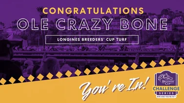 En gran demostración: Ole Crazy Bone con la monta de Flavien Prat logra su pase directo para la Breeders’ Cup Turf (G1)