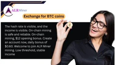 Mina BTC con ALR Miner y emprende fácilmente el camino hacia la libertad financiera