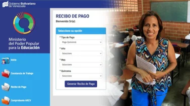 Pago al personal del Ministerio de Educación Venezuela