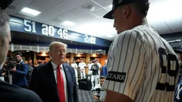 MLB: Aaron Judge recibió una visita especial antes del juego de esta noche