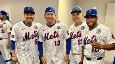 Leyendas venezolanas recibieron homenaje de parte de Mets de Nueva York