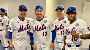 Leyendas venezolanas recibieron homenaje de parte de Mets de Nueva York Leyendas venezolanas recibieron homenaje de parte de Mets de Nueva York