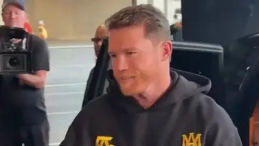 Canelo llega al Allegiant Stadium para su esperado combate