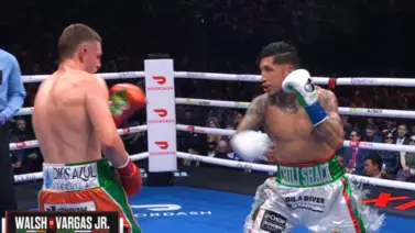 Canelo vs Crawford | Fernando Vargas Jr. en desventaja ante Walsh (En vivo)