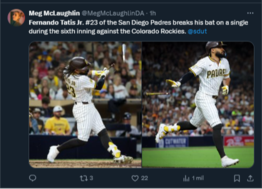 Fernando Tatís Jr. jonronea por cuarta ocasión en el mes y San Diego derrota a Colorado
