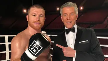 ¡Le pasa a los mejores! Michael Buffer se equivoca con el Canelo 