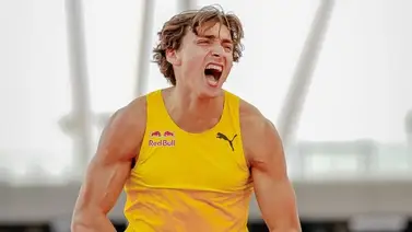 ¡Mondo Duplantis, en una liga propia: nuevo récord mundial!
