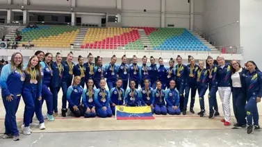 Venezuela se afianza como potencia sudamericana en gimnasia rítmica Venezuela se afianza como potencia sudamericana en gimnasia rítmica