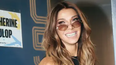 Catherine Fulop sufrió fuerte caída en el escenario 