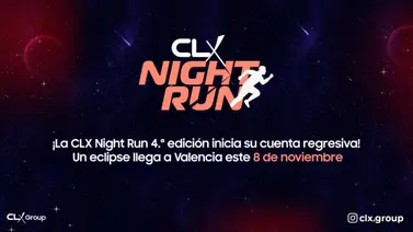 ¡La CLX Night Run 4.ª edición inicia su cuenta regresiva! Un eclipse llega a Valencia este 8 de noviembre