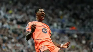 Champions League: Rashford anota su primer doblete con la camiseta del Barcelona Champions League: Rashford anota su primer doblete con la camiseta del Barcelona