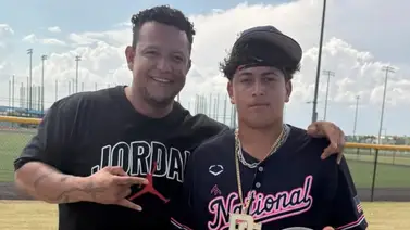 Hijo de Miguel Cabrera será mejor que su padre (Exclusiva +Video) Hijo de Miguel Cabrera será mejor que su padre (Exclusiva +Video)