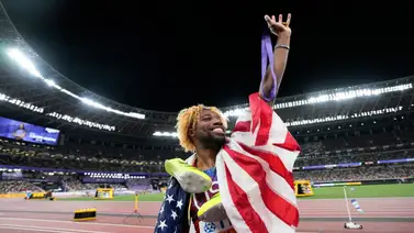 Noah Lyles iguala a Usain Bolt y hace historia en el Mundial de Atletismo Noah Lyles iguala a Usain Bolt y hace historia en el Mundial de Atletismo