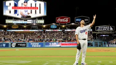 ¡Final de leyenda! Clayton Kershaw se despide de la afición de los Dodgers con este ponche ¡Final de leyenda! Clayton Kershaw se despide de la afición de los Dodgers con este ponche