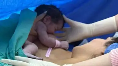 Miss venezolana da a luz a su primera hija: "El mejor día de mi vida" Miss venezolana da a luz a su primera hija: "El mejor día de mi vida"