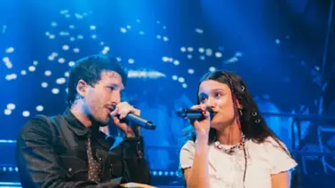 Joaquina y Sebastián Yatra viven mágico momento en Barcelona