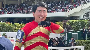 Jinete japonés que participó en La Rinconada consiguió este récord histórico en Estados Unidos Jinete japonés que participó en La Rinconada consiguió este récord histórico en Estados Unidos