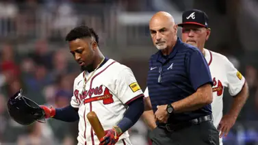 Ozzie Albies se despide de la temporada con una dolorosa lesión Ozzie Albies se despide de la temporada con una dolorosa lesión