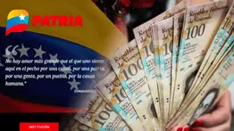 Sistema Patria activará bono de Corresponsabilidad y Formación en los próximos días