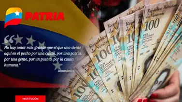 Sistema Patria activará bono de Corresponsabilidad y Formación en los próximos días