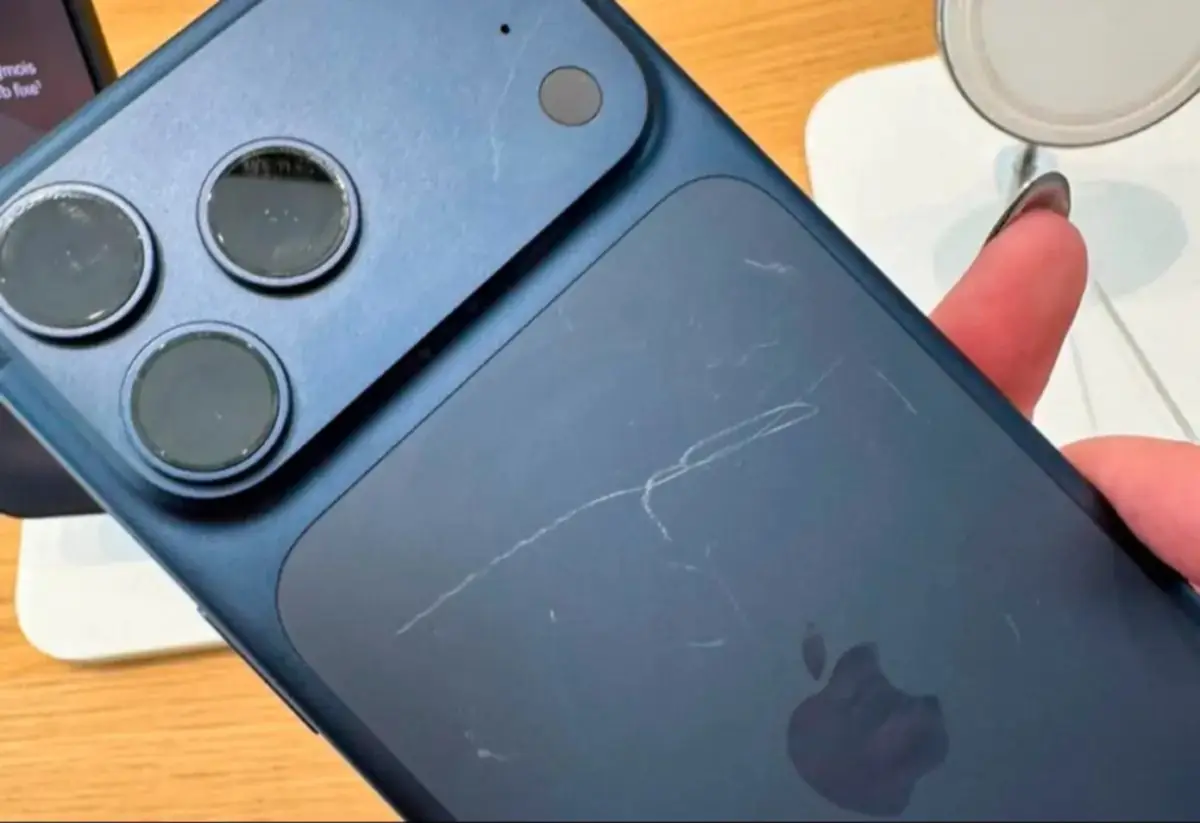 iPhone 17 se raya con facilidad