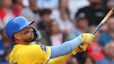 Carlos Narváez sella el triunfo de Boston con este dantesco batazo Carlos Narváez sella el triunfo de Boston con este dantesco batazo