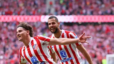 Diego Simeone le ganó con baño el primer mano a mano a Xabi Alonso Diego Simeone le ganó con baño el primer mano a mano a Xabi Alonso