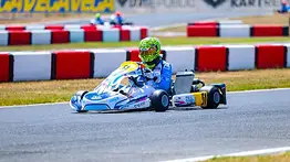 Venezolano Alessandro González llega al podio del "Champions of the Future Academy" de la CIK-FIA