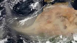 Onda tropical 47 avanza hacia el centro de Venezuela y llega acompañada de polvo del Sahara