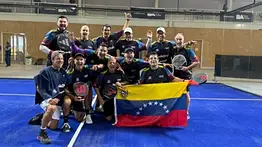 Venezuela hace historia y clasifica a la fase final del Mundial de Pádel