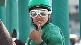 Samuel Marín logra su primera victoria en Belmont Park