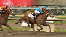 Javier Castellano hace historia y empata récord en el Pennsylvania Derby