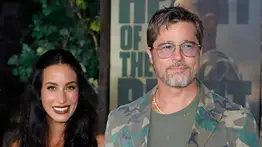 Brad Pitt y su novia paralizan España con su romántica aparición 