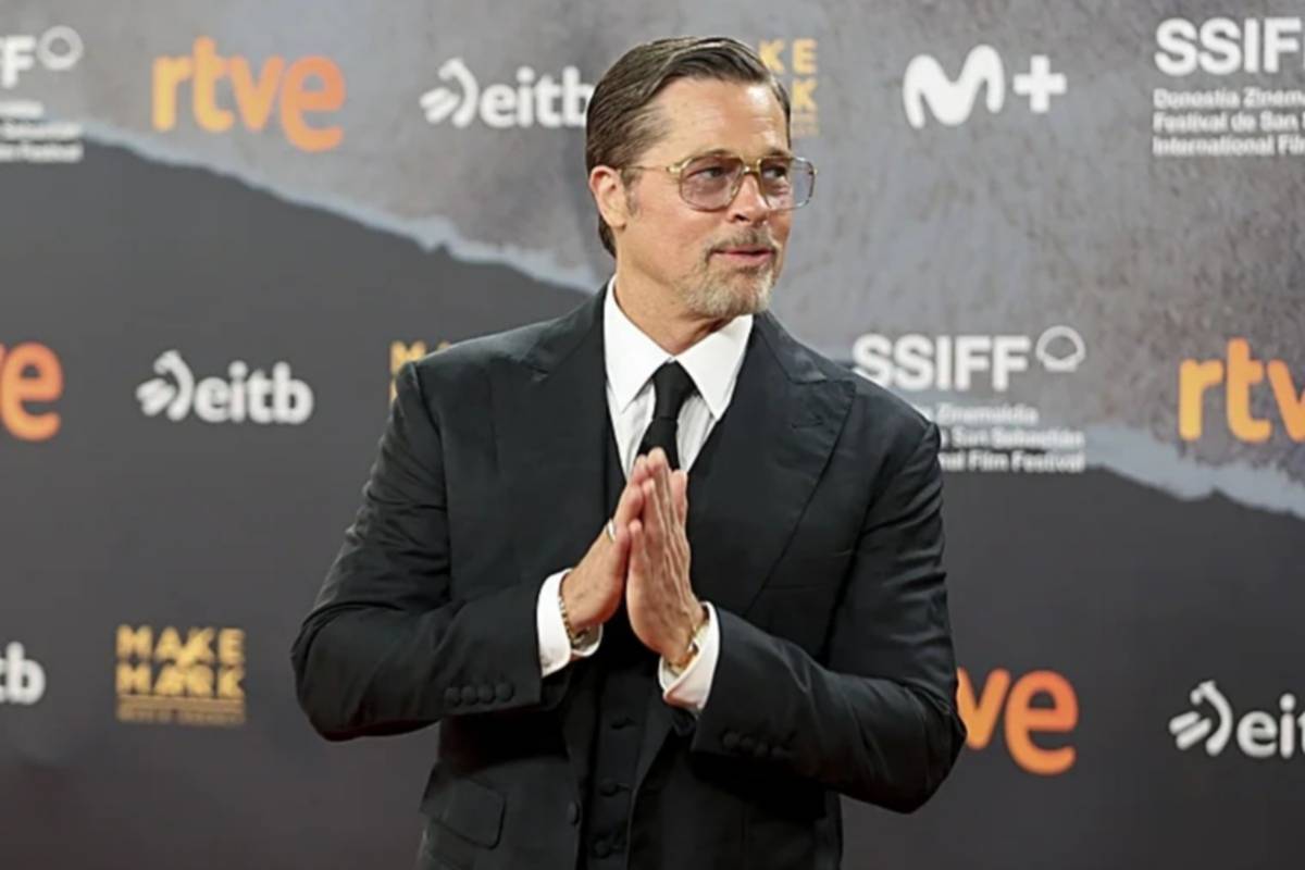 Brad Pitt y su novia paralizan España con su romántica aparición 