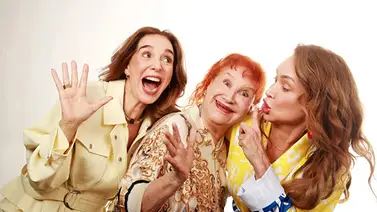 Tania Sarabia, Dora Mazzone y Nohely Arteaga estrenan un proyecto en la pantalla Tania Sarabia, Dora Mazzone y Nohely Arteaga estrenan un proyecto en la pantalla