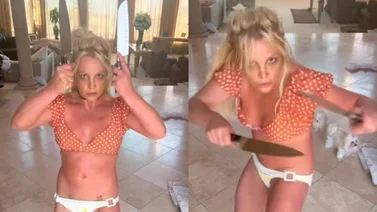 Britney Spears recibe a la policía en su casa luego de su arriesgado baile "inspirado" en Shakira (+Video)