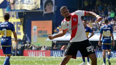 Salomón Rondón desata la locura en los fanáticos de River tras su gol en el Superclásico argentino (+Video) Salomón Rondón desata la locura en los fanáticos de River tras su gol en el Superclásico argentino (+Video)