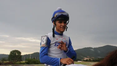 Yoelbis González es el primer jinete que consigue esta cifra de victorias en el tercer meeting en La Rinconada