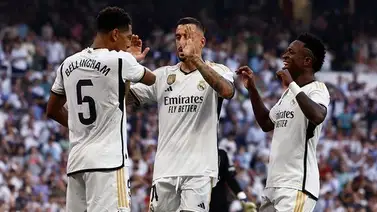 El Real Madrid golea al Osasuna y se mantiene como líder de La Liga El Real Madrid golea al Osasuna y se mantiene como líder de La Liga