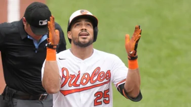 MLB: ¡A pura fuerza! Anthony Santander pega kilométrico cuadrangular ante los Rangers de Texas (+Video)